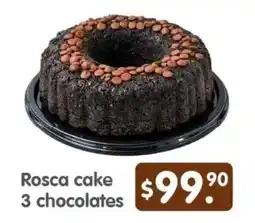 Arteli Rosca cake 3 chocolates oferta