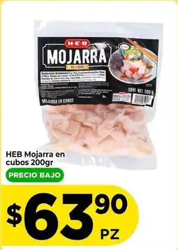 HEB Heb - mojarra en cubos oferta