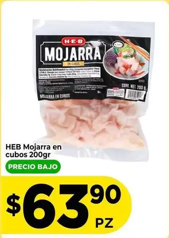 HEB Heb - mojarra en cubos oferta