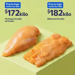 Walmart Express Pechuga de pollo sin hueso oferta