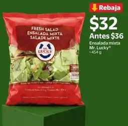 Walmart Express Mr. Lucky ensalada mixta oferta