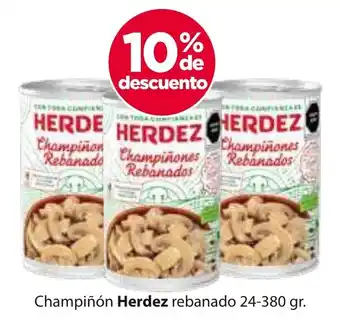 Champiñón Herdez rebanado