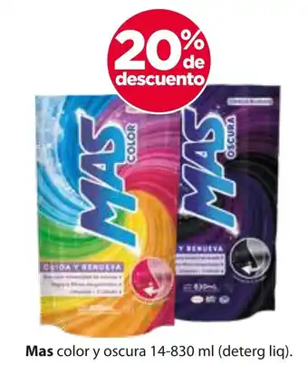 Mas color y oscura