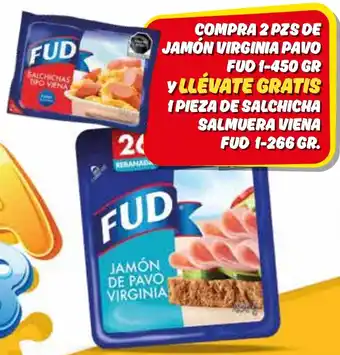 Fud jamón de pavo virginia