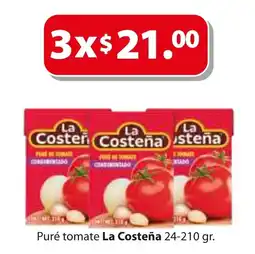 Zorro La Costeña Puré tomate oferta