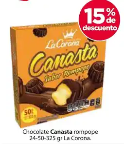 Zorro La Corona Canasta rompope oferta
