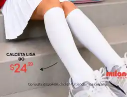 Milano Calceta lisa oferta