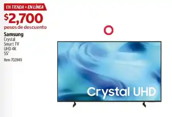 Samsung Crystal Smart TV UHD 4K