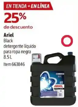 Costco ariel black detergente liquido para ropa negra oferta