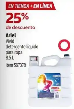 Costco Ariel Vivid detergente líquido para ropa oferta