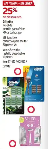 Costco Gillette ProGlide rastrillo para afeitar oferta