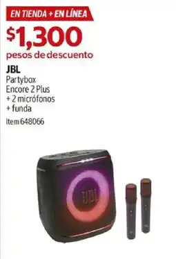 Costco JBL Partybox Encore 2 Plus oferta