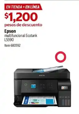 Costco Epson multifuncional Ecotank L5590 oferta