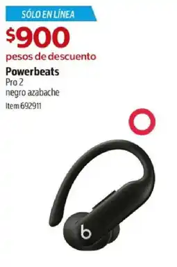 Costco Powerbeats Pro 2 negro azabache oferta