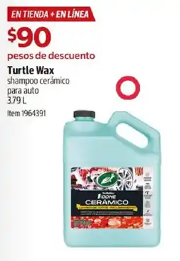 Costco Turtle Wax shampoo cerámico para auto oferta