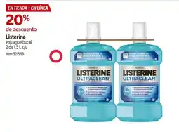 Costco Listerine enjuague bucal oferta