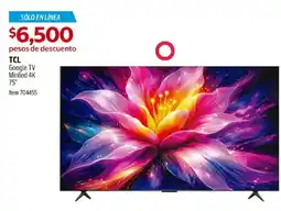 Costco TCL Google TV Miniled 4K oferta