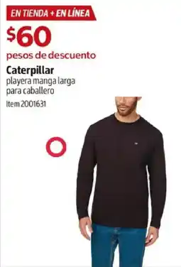 Costco Caterpillar playera manga larga para caballero oferta
