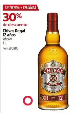 Costco Chivas Regal 12 años oferta