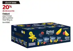 Costco Chobani yogurt Griego alto en proteina oferta