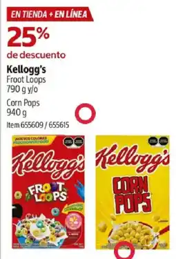 Costco Kellogg's Froot Loops Corn Pops oferta