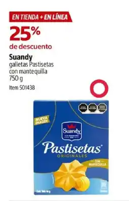 Costco Suandy galletas Pastisetas con mantequilla oferta