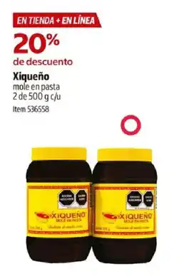 Costco Xiqueño mole en pasta oferta