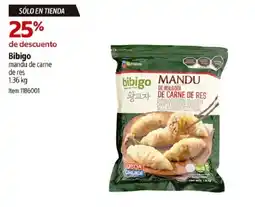 Costco Bibigo mandu de carne de res oferta