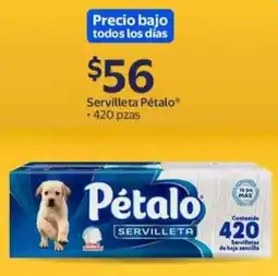 Walmart Pétalo servilleta oferta