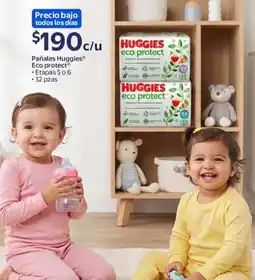 Walmart Huggies eco protect oferta