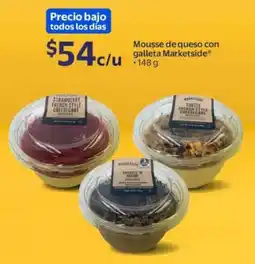 Walmart Marketside Mousse de queso con galleta oferta