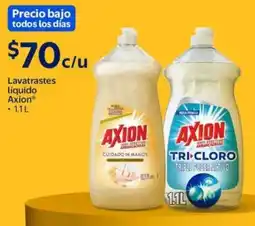 Walmart Axion lavatrastes liquido oferta