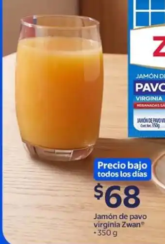 Zwan jamón de pavo virginia