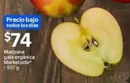 Walmart Marketside manzana gala orgánica oferta