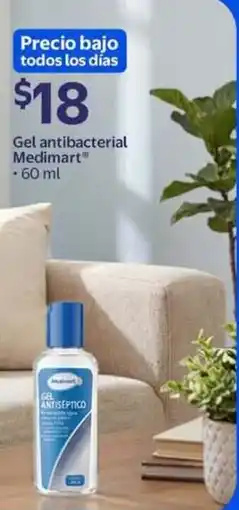 Walmart Medimart Gel antibacterial oferta