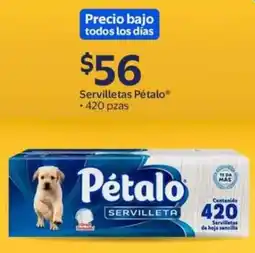 Walmart Pétalo Servilleta oferta