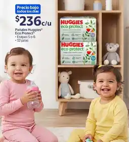 Walmart Huggies eco protect oferta