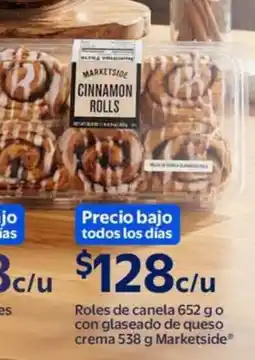 Walmart Marketside Cinnamon Rolls oferta