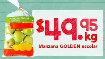 Manzana golden escolar