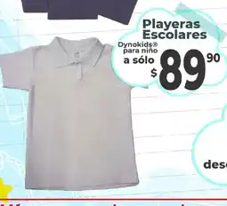 Casa Ley Dynokids Playeras Escolares oferta