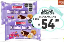 Casa Ley Bimbo lunch oferta