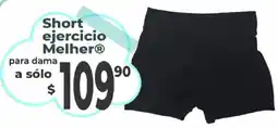 Casa Ley Melher® Short ejercicio para dama oferta