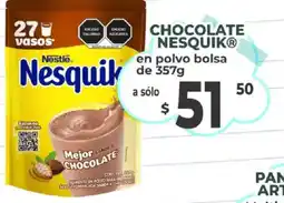 Casa Ley Nesquik chocolate en polvo oferta