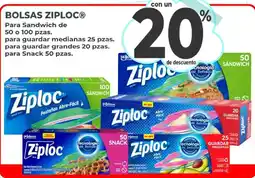 Casa Ley Bolsas ziploc oferta