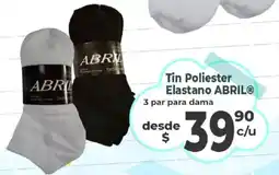Casa Ley Abril tin poliester elastano oferta