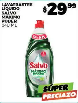Merco Salvo Lavatrastes Líquido Máximo Poder oferta