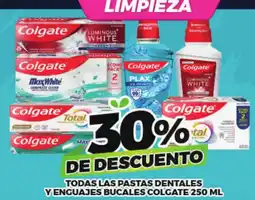 Merco Colgate todas las pastas dentales y enjuagues bucales oferta