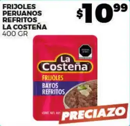 Merco La Costeña frijoles bayos refritos oferta