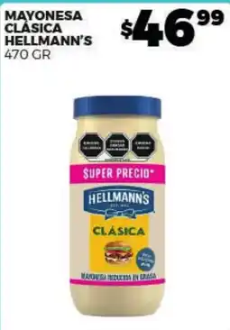 Merco Hellmann's mayonesa clásica oferta