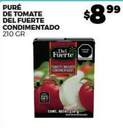Merco Del Fuerte puré de tomate condimentado oferta